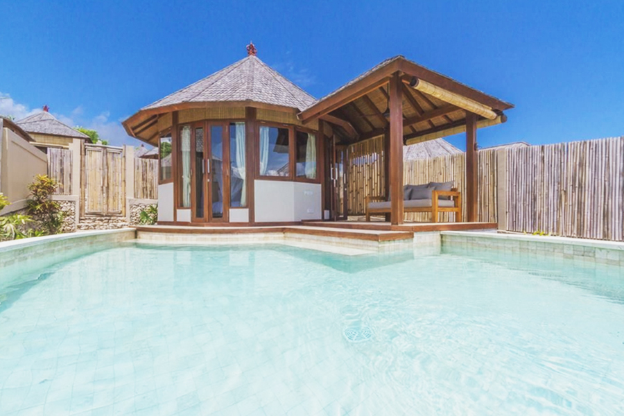 vila aesthetic di Nusa Ceningan dan Nusa Lembongan