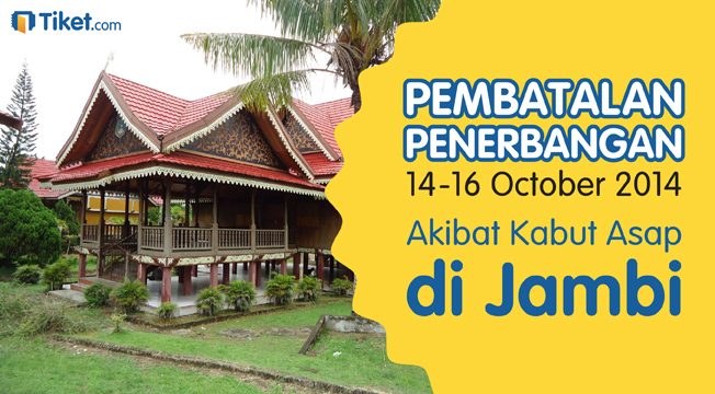 Pembatalan Penerbangan Akibat Kabut Asap di Jambi