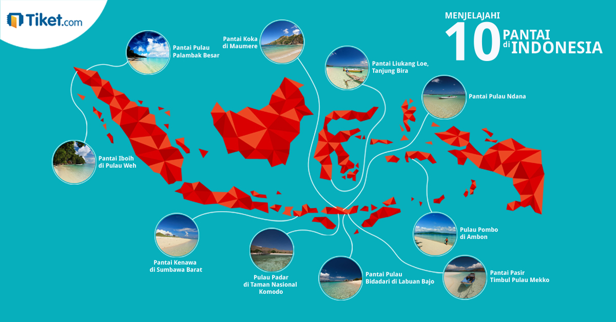 Check List Pantai Indonesia Yang Wajib Disinggahi (Part 1)