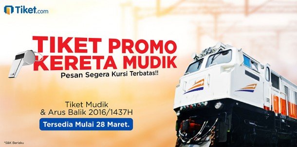 Tiket Kereta Lebaran 2016