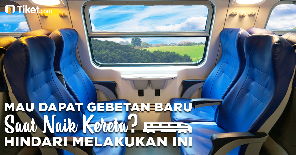 Mau Dapat Teman Atau Gebetan Baru Saat Naik Kereta? Jangan Coba-Coba Lakukan Ini