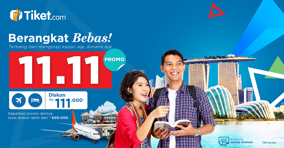 Ayo Rayakan Kebebasan Liburan Dengan Promo 11.11!