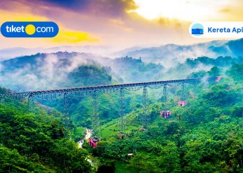 7 Jalur Kereta Api dengan Pemandangan Terindah di Indonesia