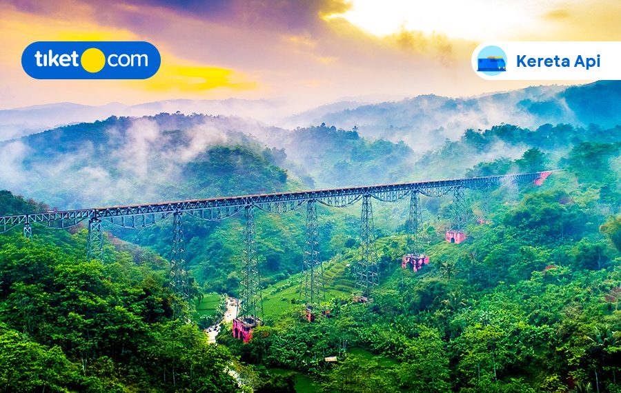 7 Jalur Kereta Api dengan Pemandangan Terindah di Indonesia