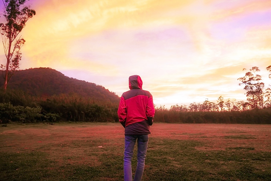 Ranca Upas Bandung - Sunrise di Ranca Upas