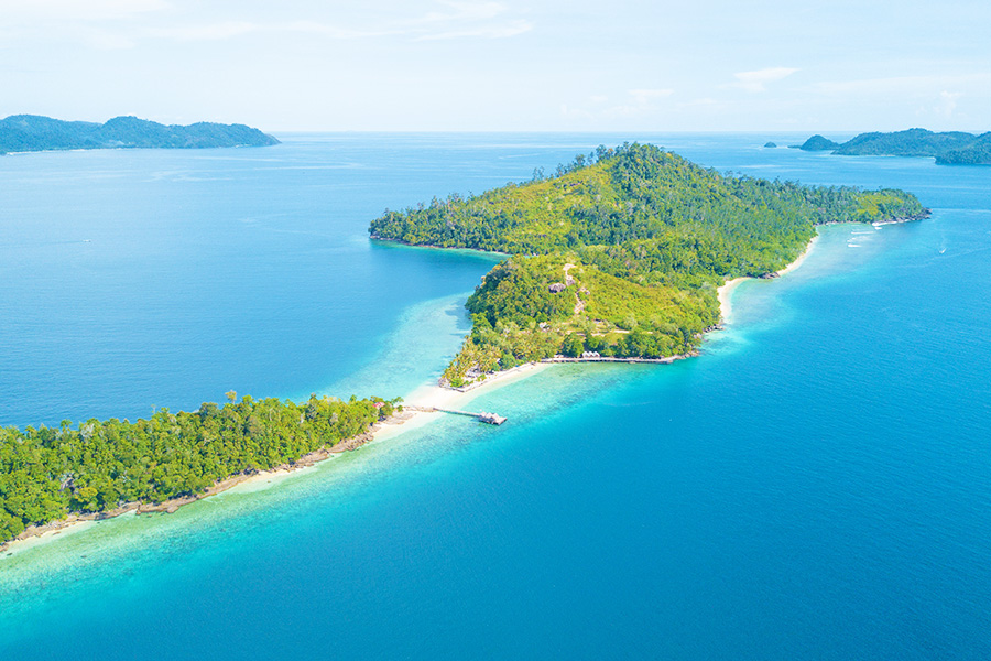 tempat wisata di padang - Pulau Pamutusan