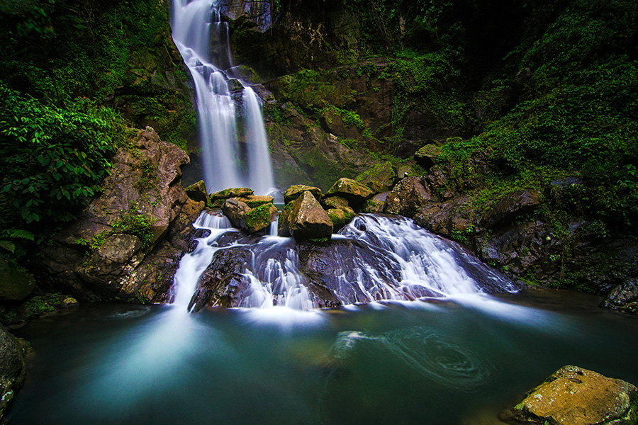 tempat wisata di padang - Air Terjun Lubuk Hitam