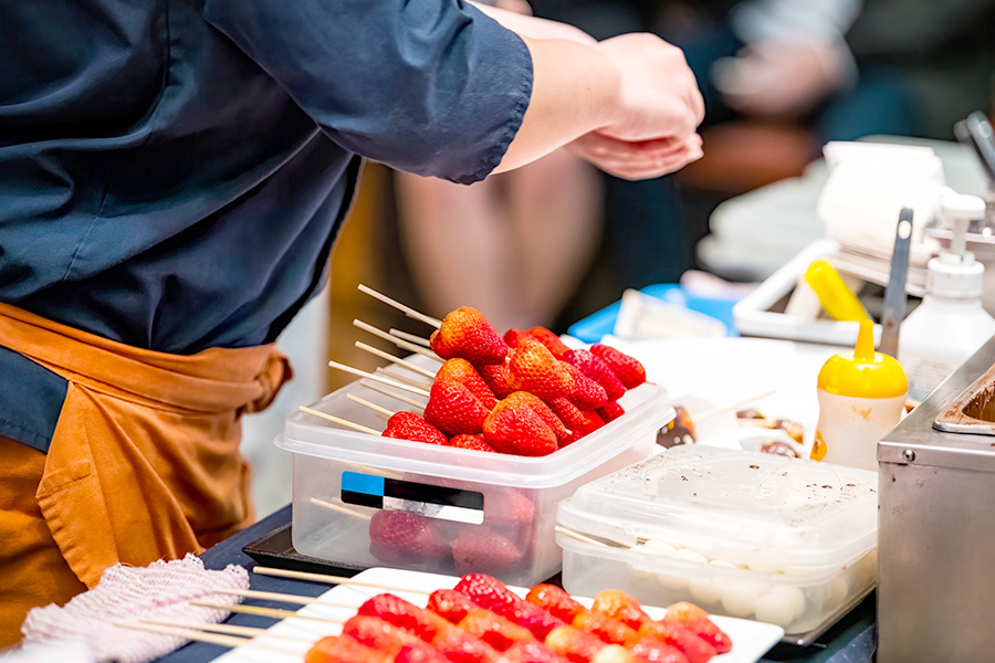 Tasty Japanese snacks