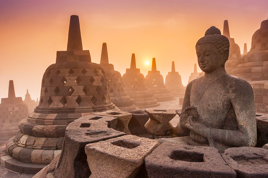 historical destination in indonesia