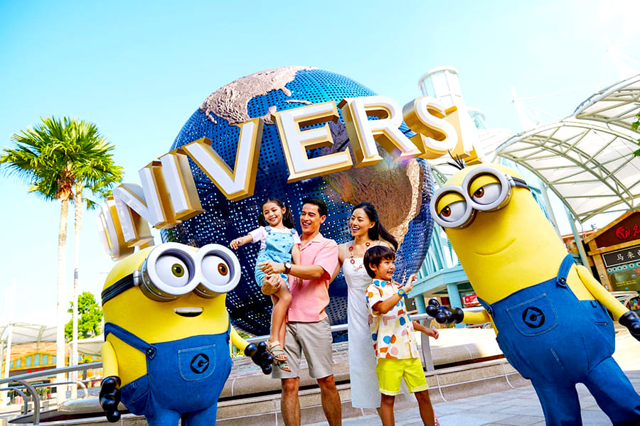 Universal Stusios Singapore pas jadi tempat wisata keluarga singapore!