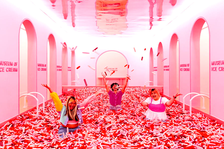 Museum of Ice Cream pas jadi wisata keluarga di Singapore