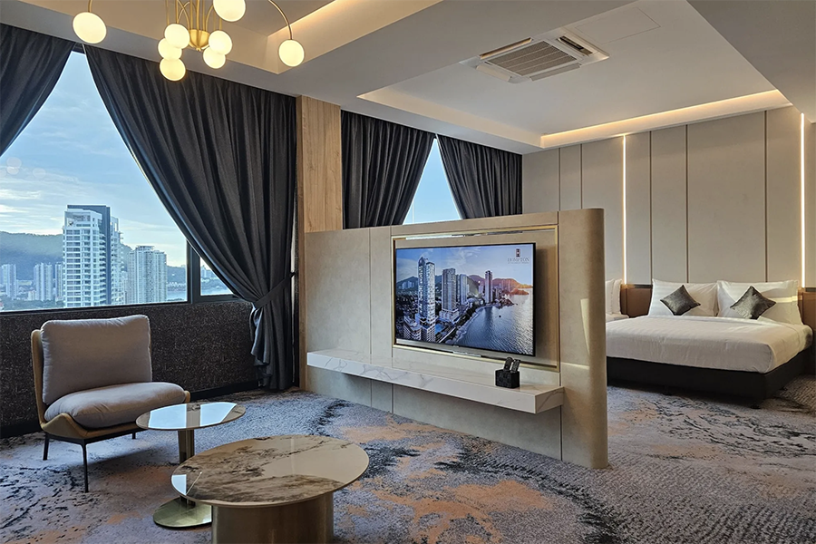 Hotel Strategis di Penang - Hompton By The Beach Penang
