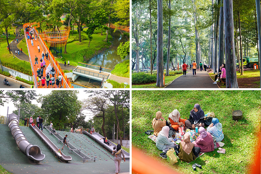 taman kota di jakarta - Tebet Eco Park
