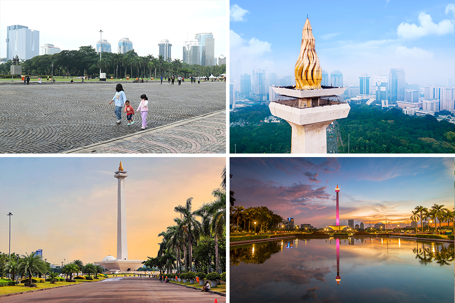 taman kota di jakarta - Taman Monas