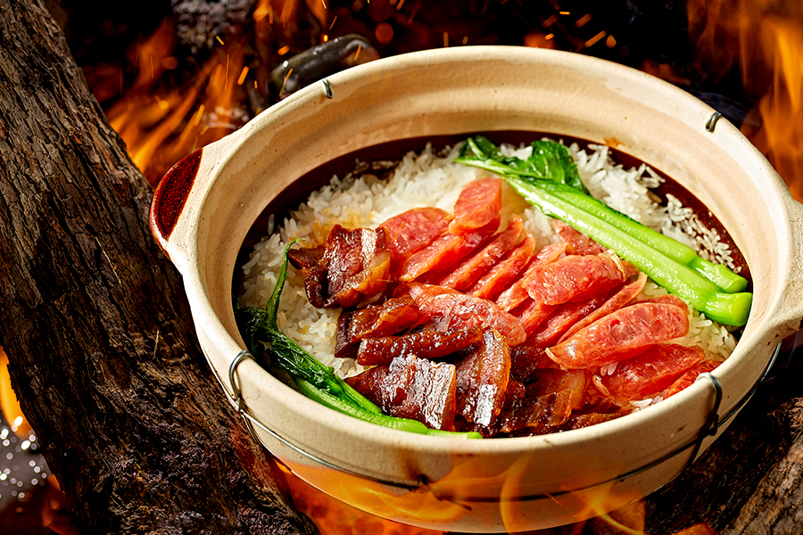 claypot rice makanan khas hong kong