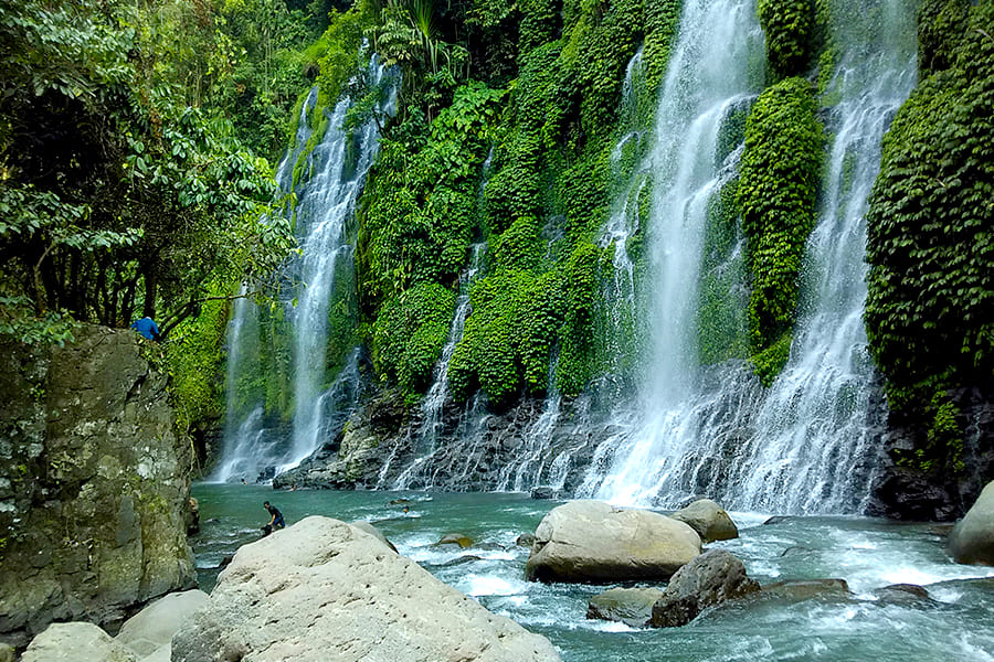 wisata alam di palembang - Air Terjun Curup Maung