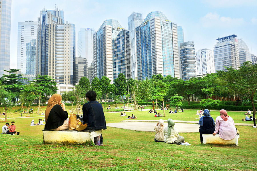 park around jakarta