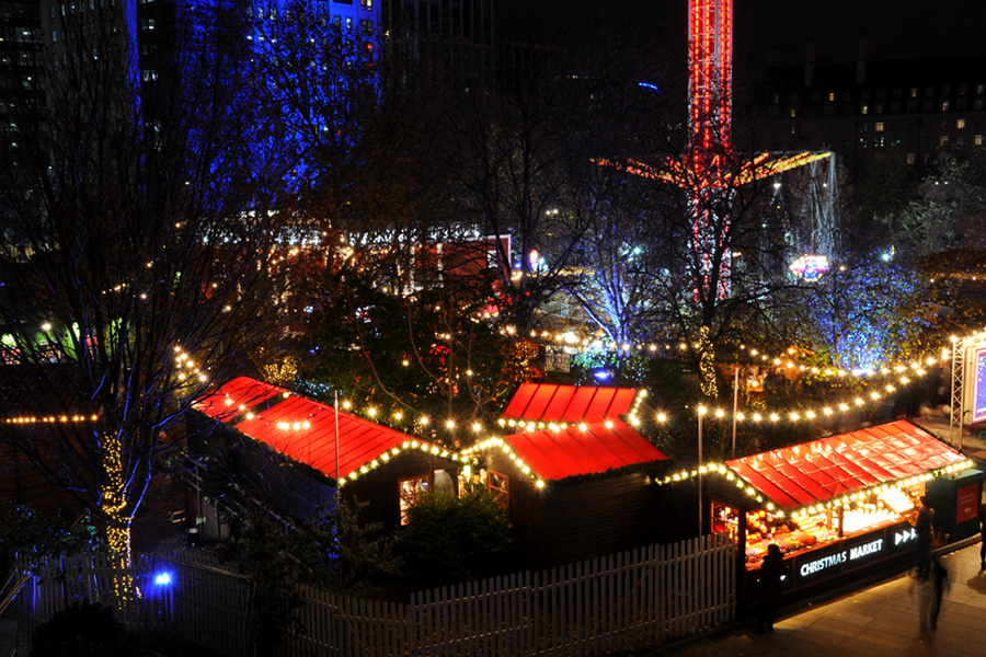 Best Christmas Markets UK - Southbank Winter Festival