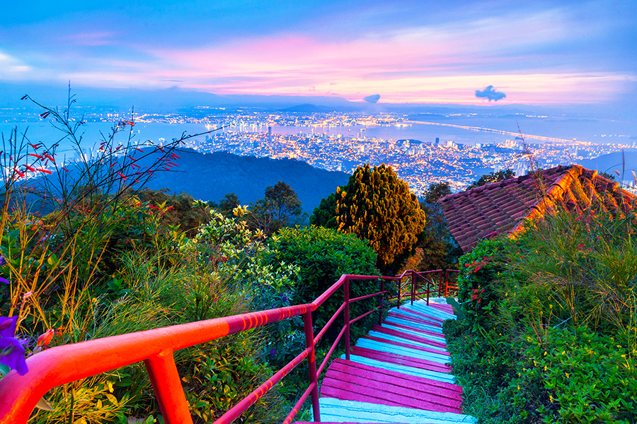wisata keluarga di penang - Penang Hill