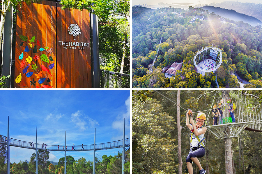 wisata keluarga di penang - The Habitat Penang Hill