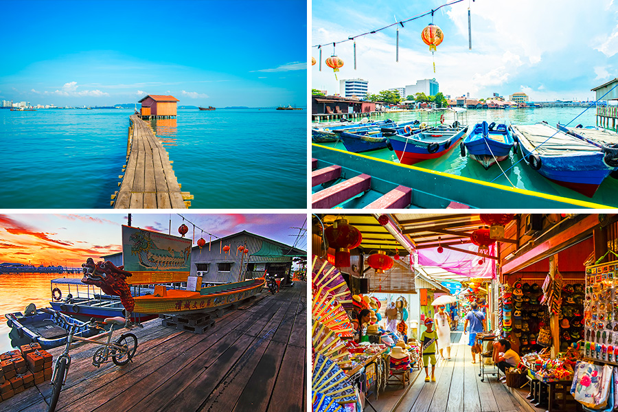 wisata keluarga di penang - Tan Jetty