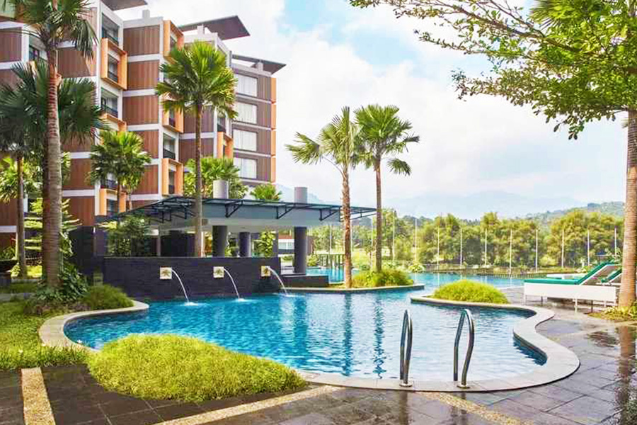hotel keluarga di sentul