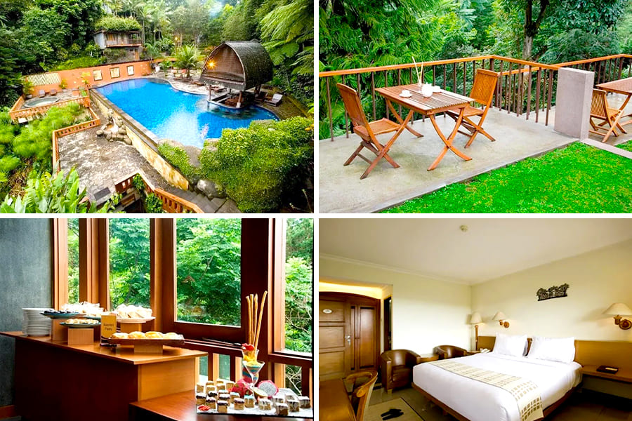 hotel alam di bandung - Sangria Resort & Spa