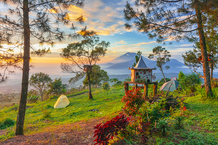 wisata keluarga di semarang - Bukit Perantunan