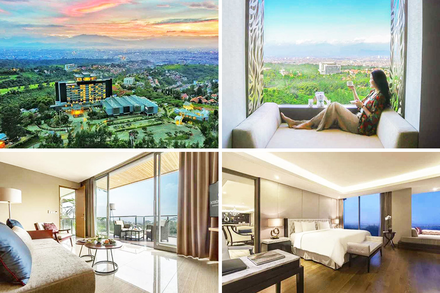 hotel kolam air hangat bandung - Intercontinental Bandung