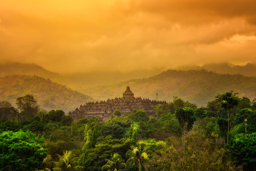 Historical landmarks in Yogyakarta
