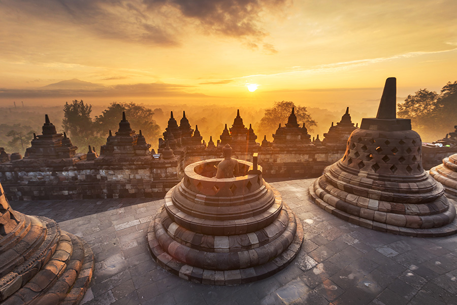 Historical landmarks in Yogyakarta