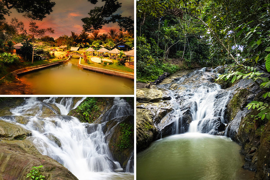 tempat wisata di samarinda - Air Terjun Pinang Seribu