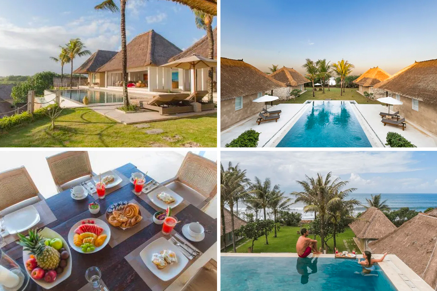 villa keluarga di bali - baraban beach house