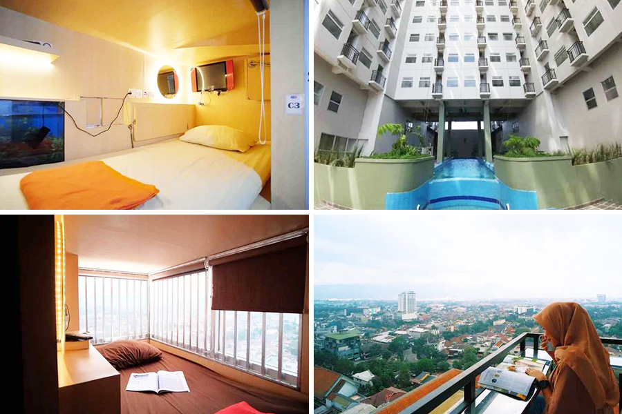 hotel kapsul bandung - inap at capsule bandung
