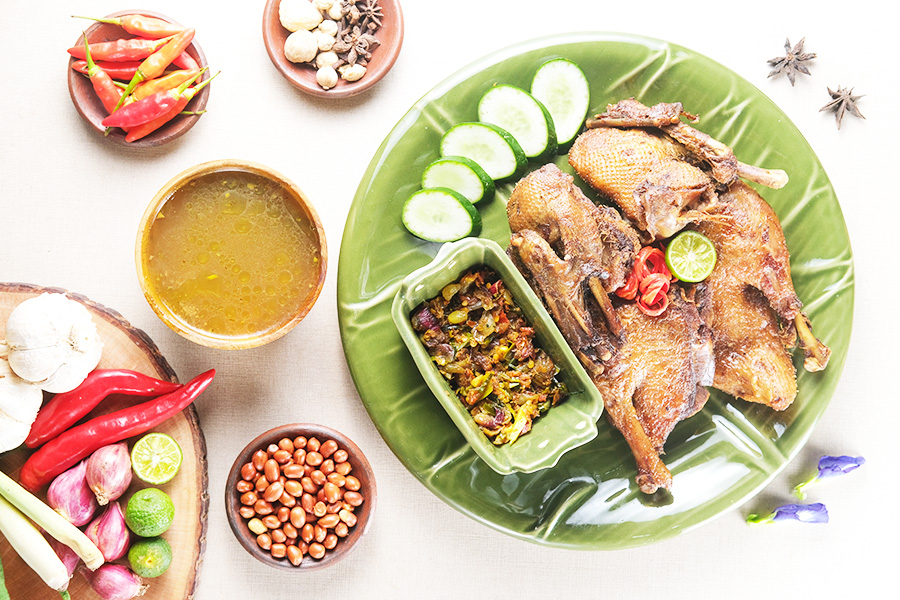 makanan khas bali - Bebek Timbungan