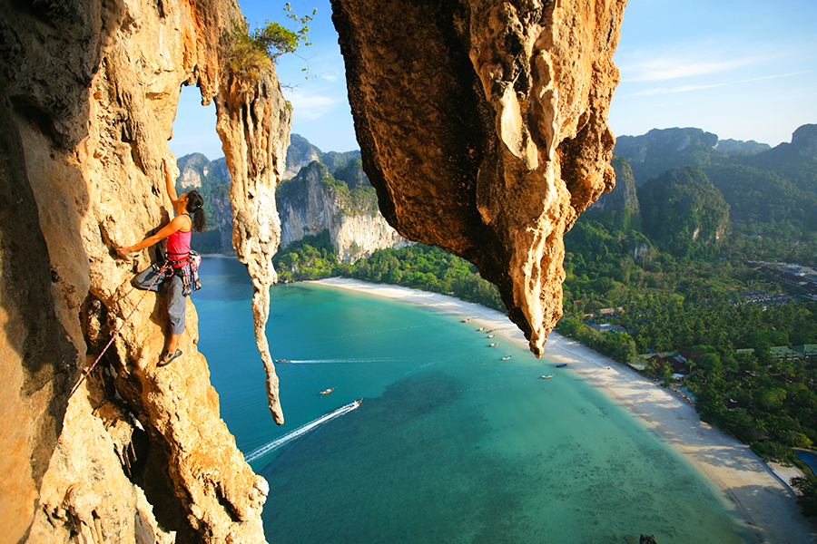 wisata alam di thailand - Pantai Railay