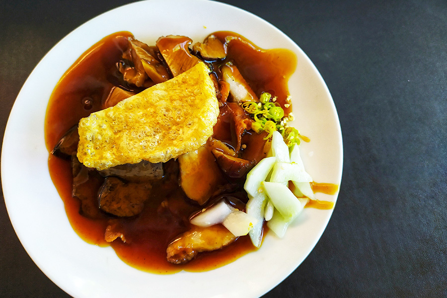 makanan khas bali - Siobak Babi