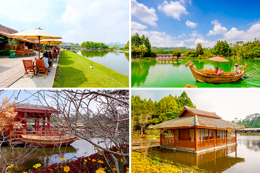 tempat wisata ala jepang - Kyotoku Floating Market