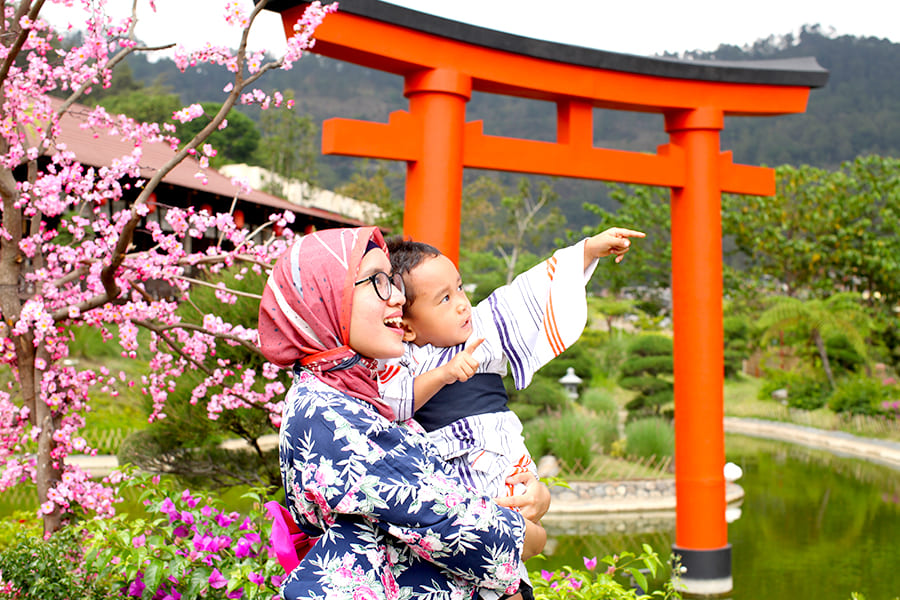 tempat wisata ala jepang - The Onsen Hot Spring Resort