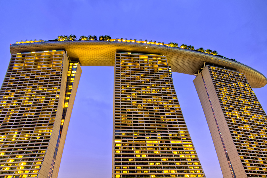 tempat wisata di singapore - Marina Bay Sands Skypark