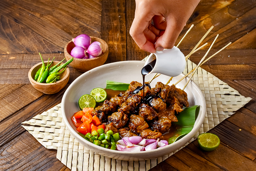 Sate Sapi Cucuk Manis Warung Wak Din