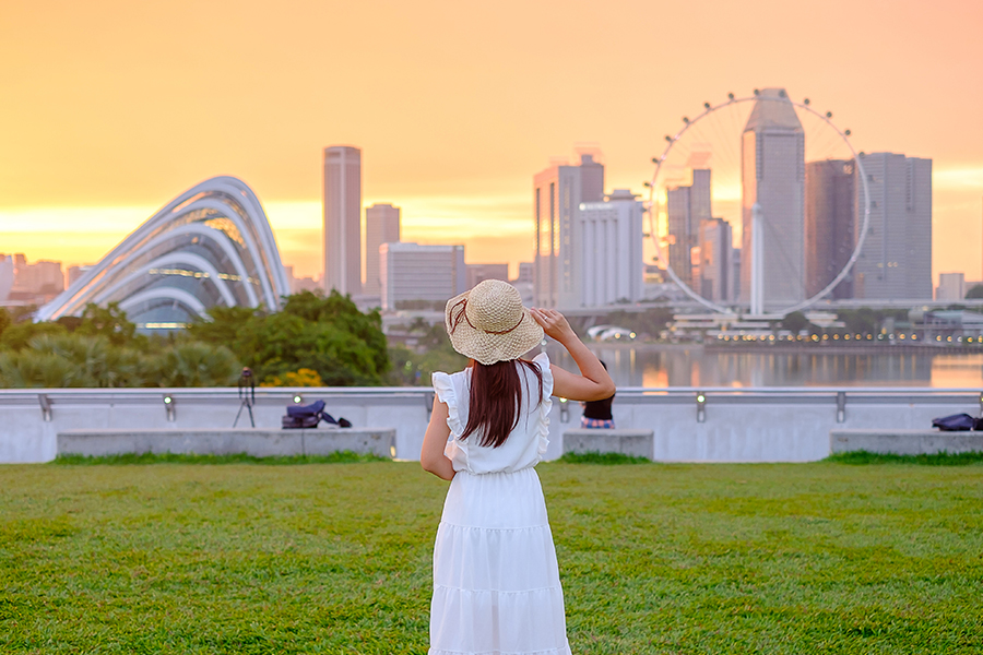 tempat wisata di singapore - Marina Barrage