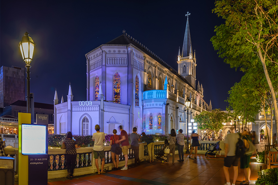 tempat wisata di singapore - Chijmes