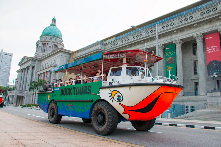tempat wisata di singapore - Duck Tour Singapore