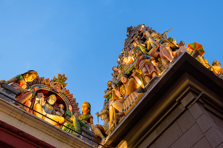 tempat wisata di singapore - Sri Mariamman Temple
