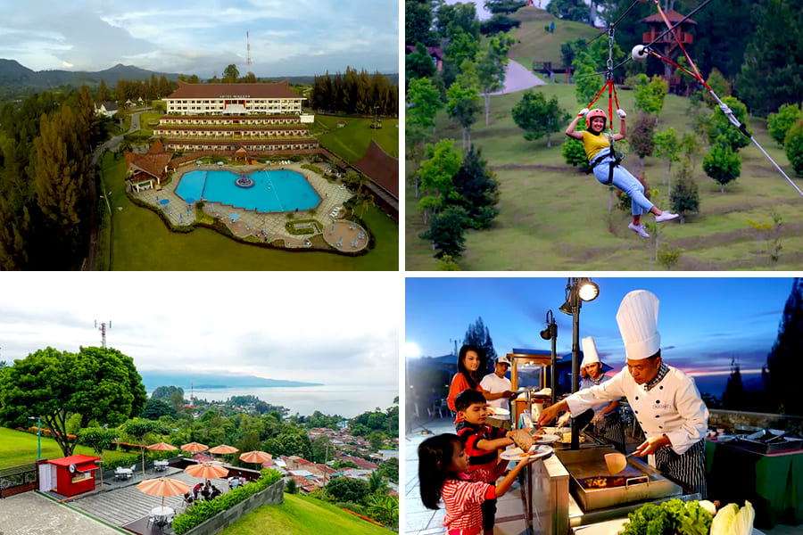 hotel di parapat - Niagara Hotel Lake Toba Resort
