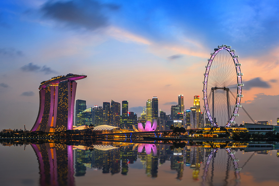 tempat wisata di singapore - Singapore Flyer