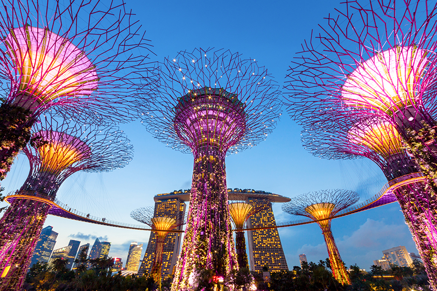 tempat wisata di singapore - Gardens by the Bay
