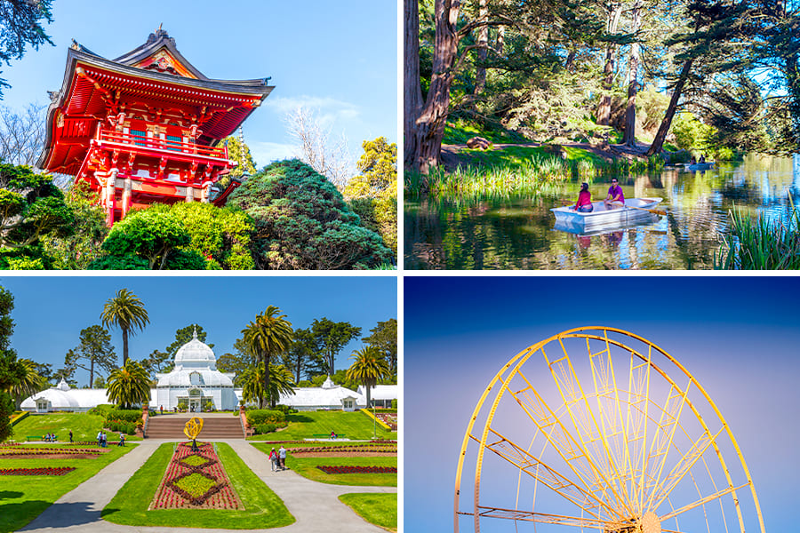tempat wisata di san francisco - Golden Gate Park