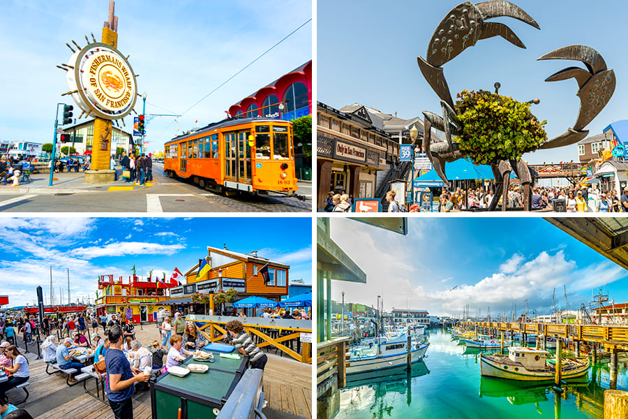tempat wisata di san francisco - Fisherman’s Wharf